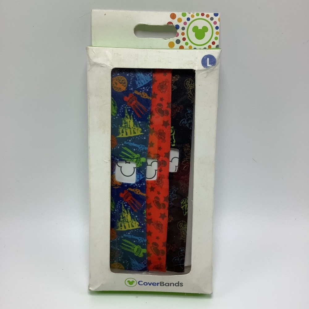 Disney Parks 3 Pack CoverBands Size Large Magic Band Covers